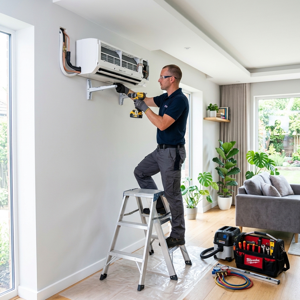 Rama Aircool AC service work in Faridabad